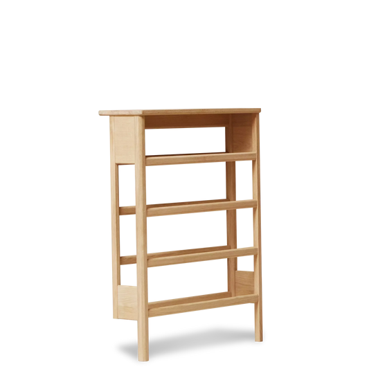 A Line Shoe Rack 72, Oak — source: formandrefine.com