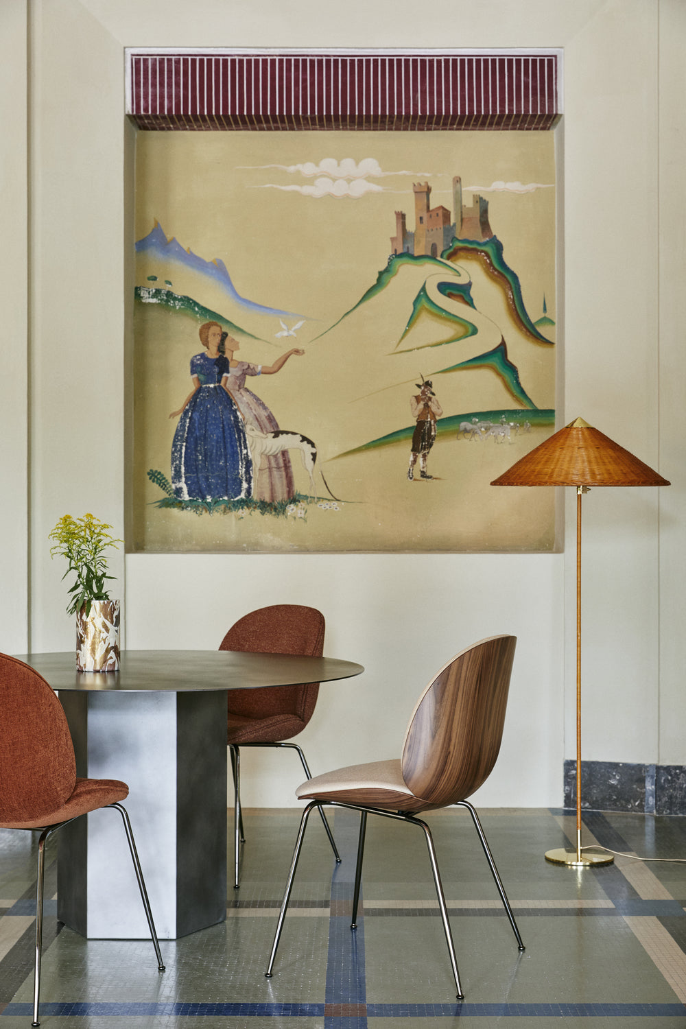 Beetle Dining Chair in 3D Veneer by GUBI — Lifestyle Images 6 of 6