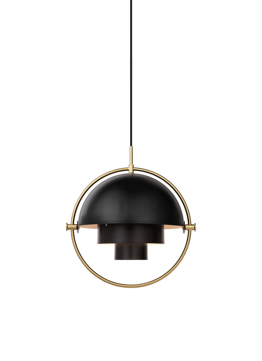 Multi-Lite Pendant — F3Q2 Multi-Lite-Pendant Brass Black On