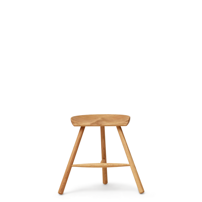Shoemaker Chair No. 49: A 1936 Workshop Stool, Remade in Oak