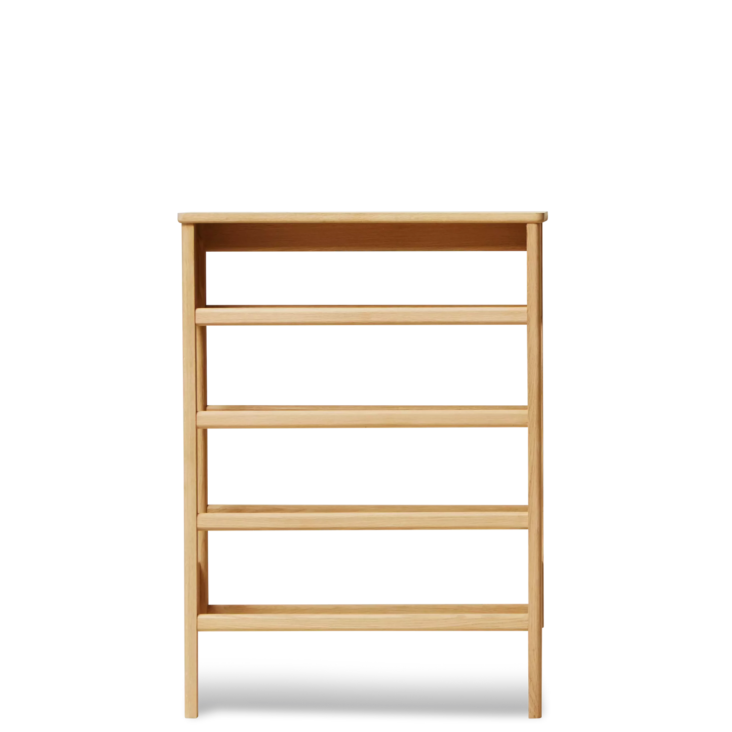 A Line Shoe Rack 72, Oak — source: formandrefine.com