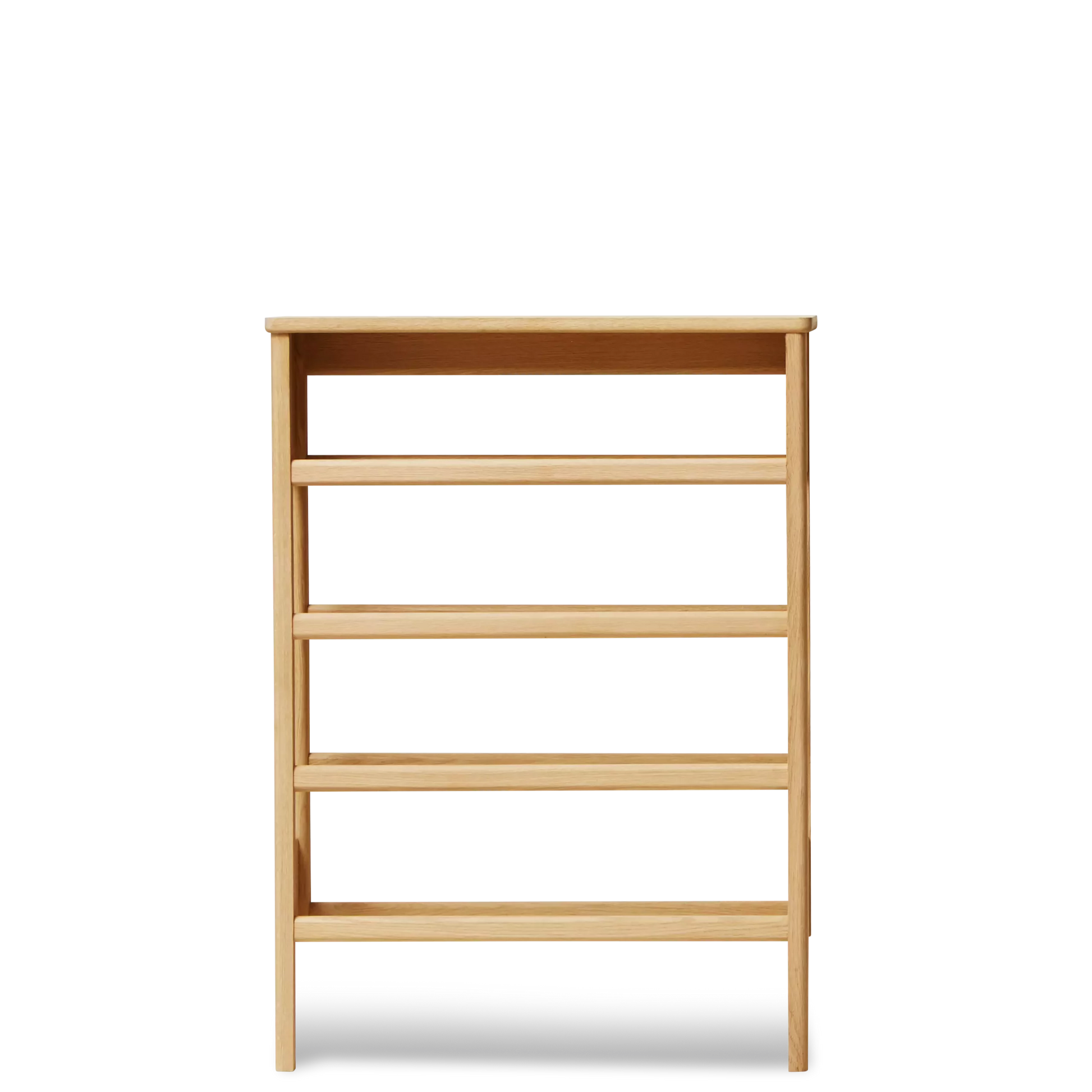 A Line Shoe Rack 72, Oak — source: formandrefine.com