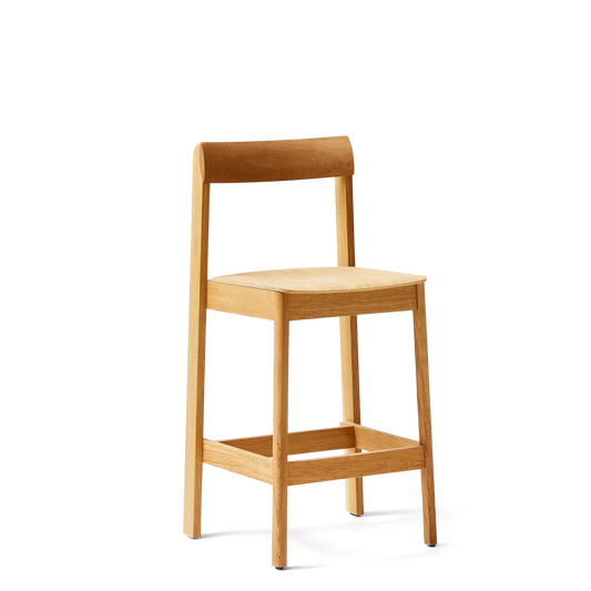 Blueprint Bar Chair 65, Oak — source: formandrefine.com
