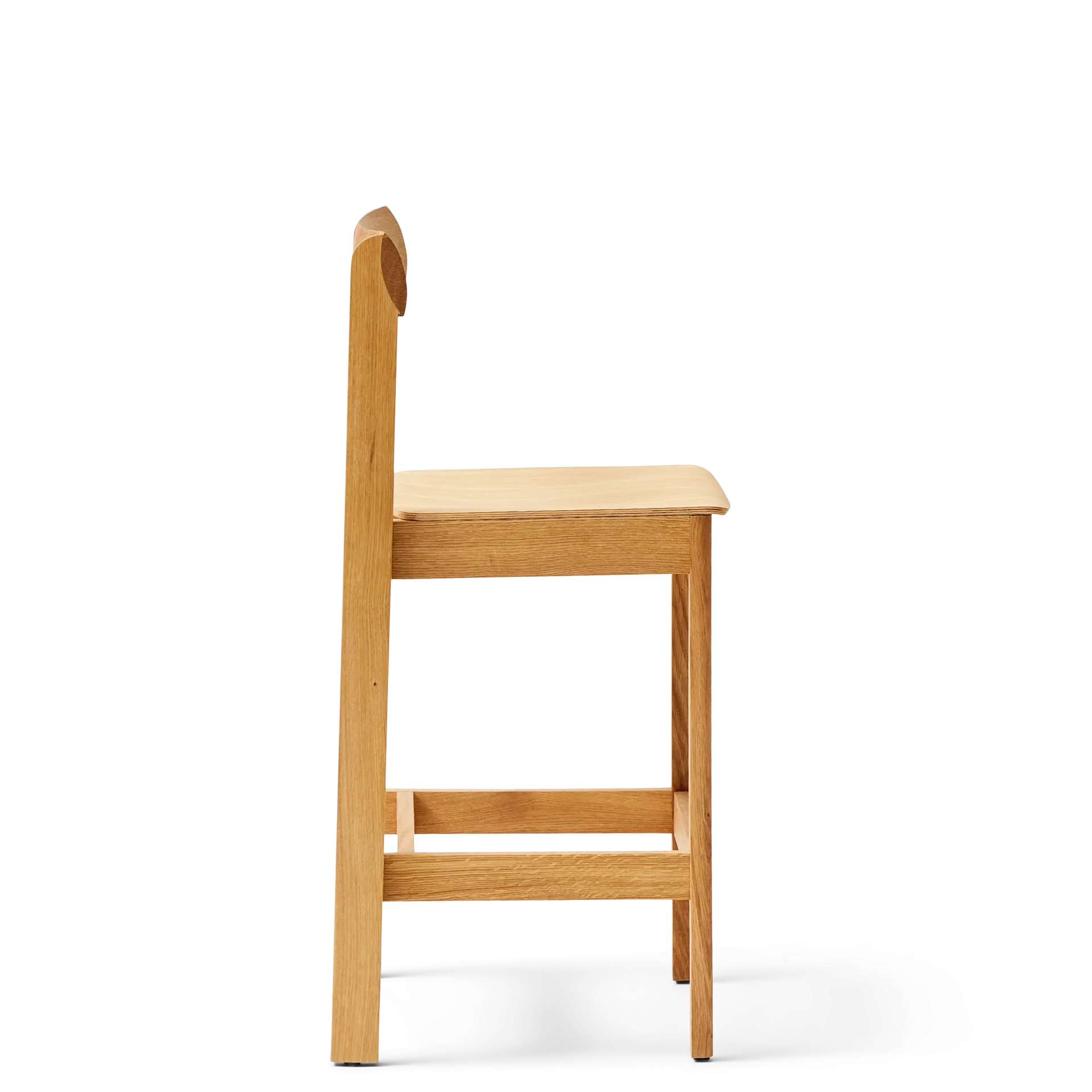 Blueprint Bar Chair 65, Oak — source: formandrefine.com
