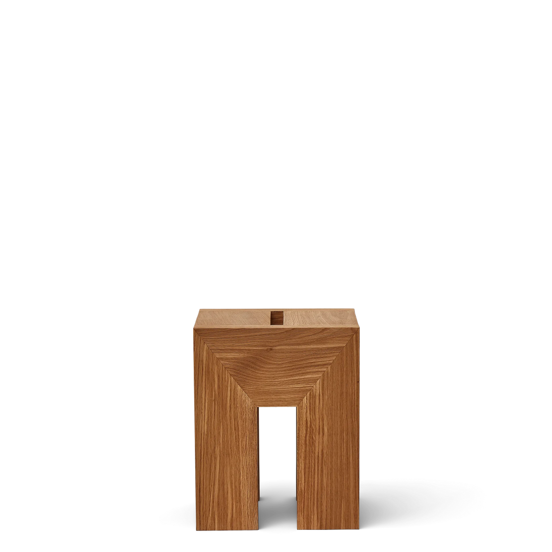 Monolith Side Table, Oak — source: formandrefine.com