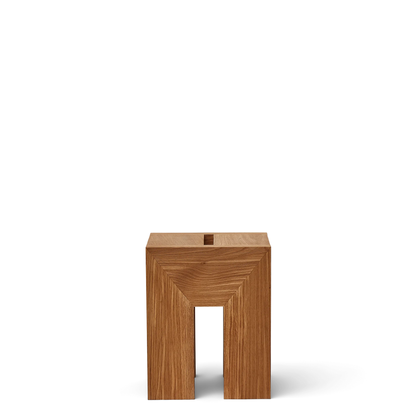 Monolith Side Table, Oak — source: formandrefine.com