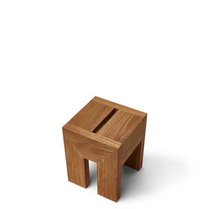 Monolith Side Table, Oak — source: formandrefine.com