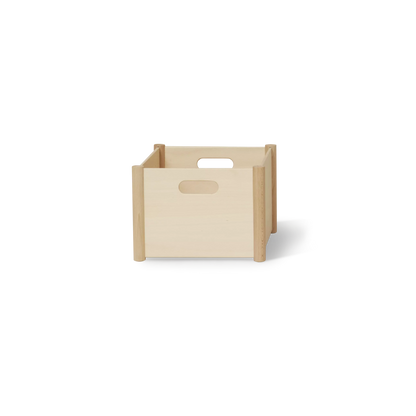 Pillar Storage Box, Medium Beech — source: formandrefine.com