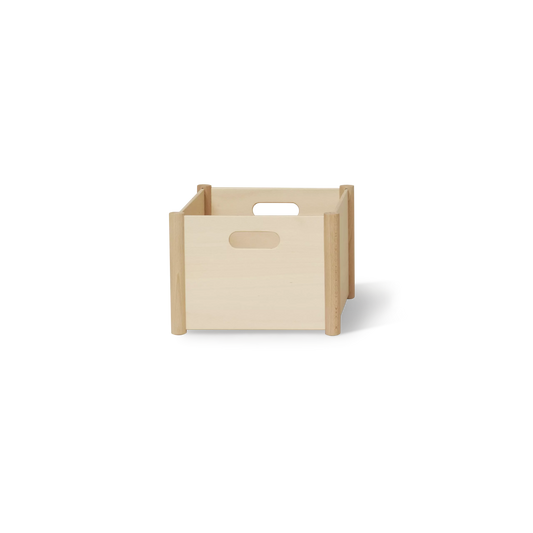 Pillar Storage Box, Medium Beech — source: formandrefine.com