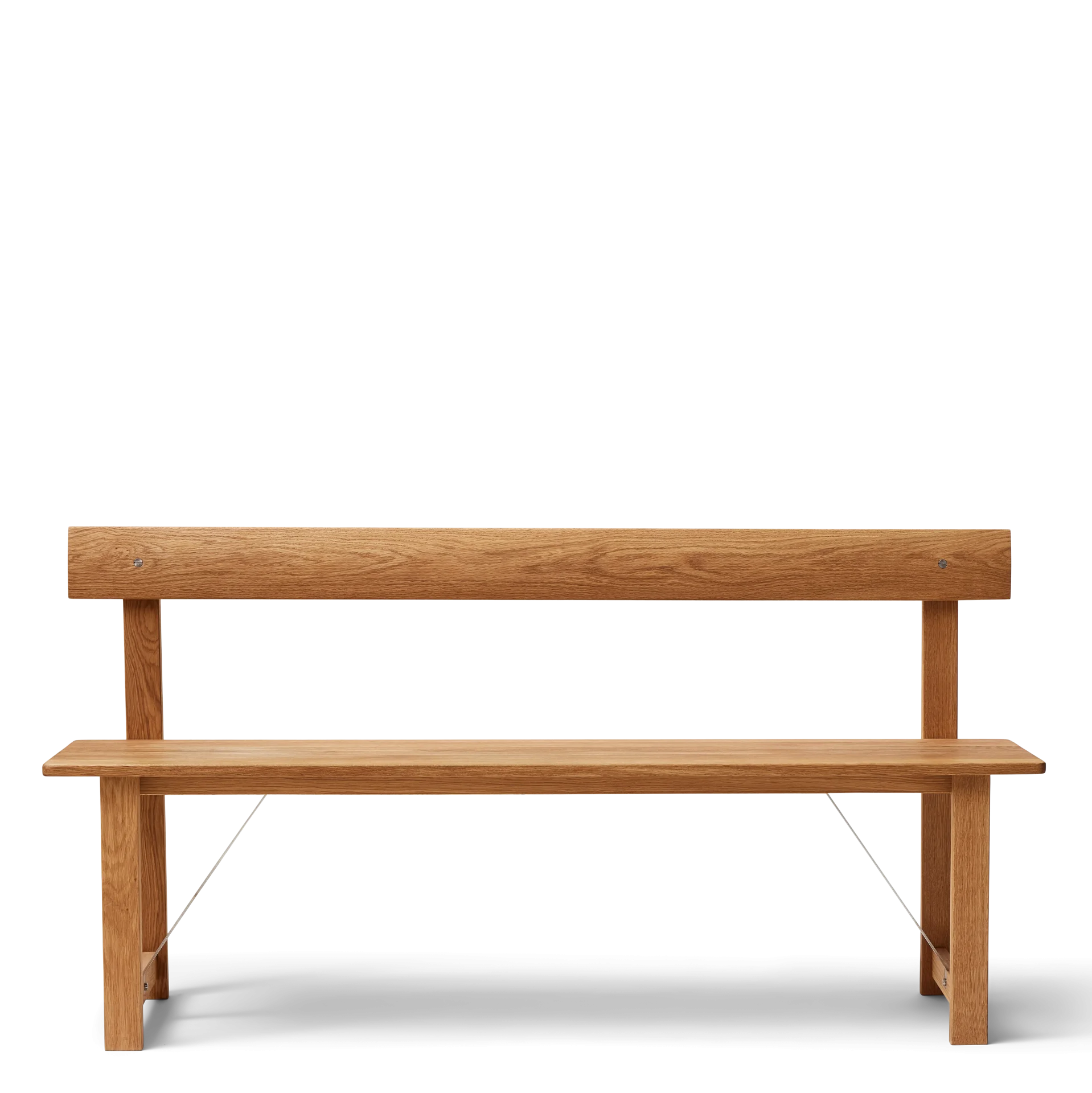 Position Bench 155, Oak — source: formandrefine.com