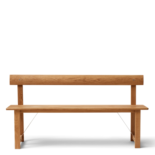 Position Bench 155, Oak — source: formandrefine.com