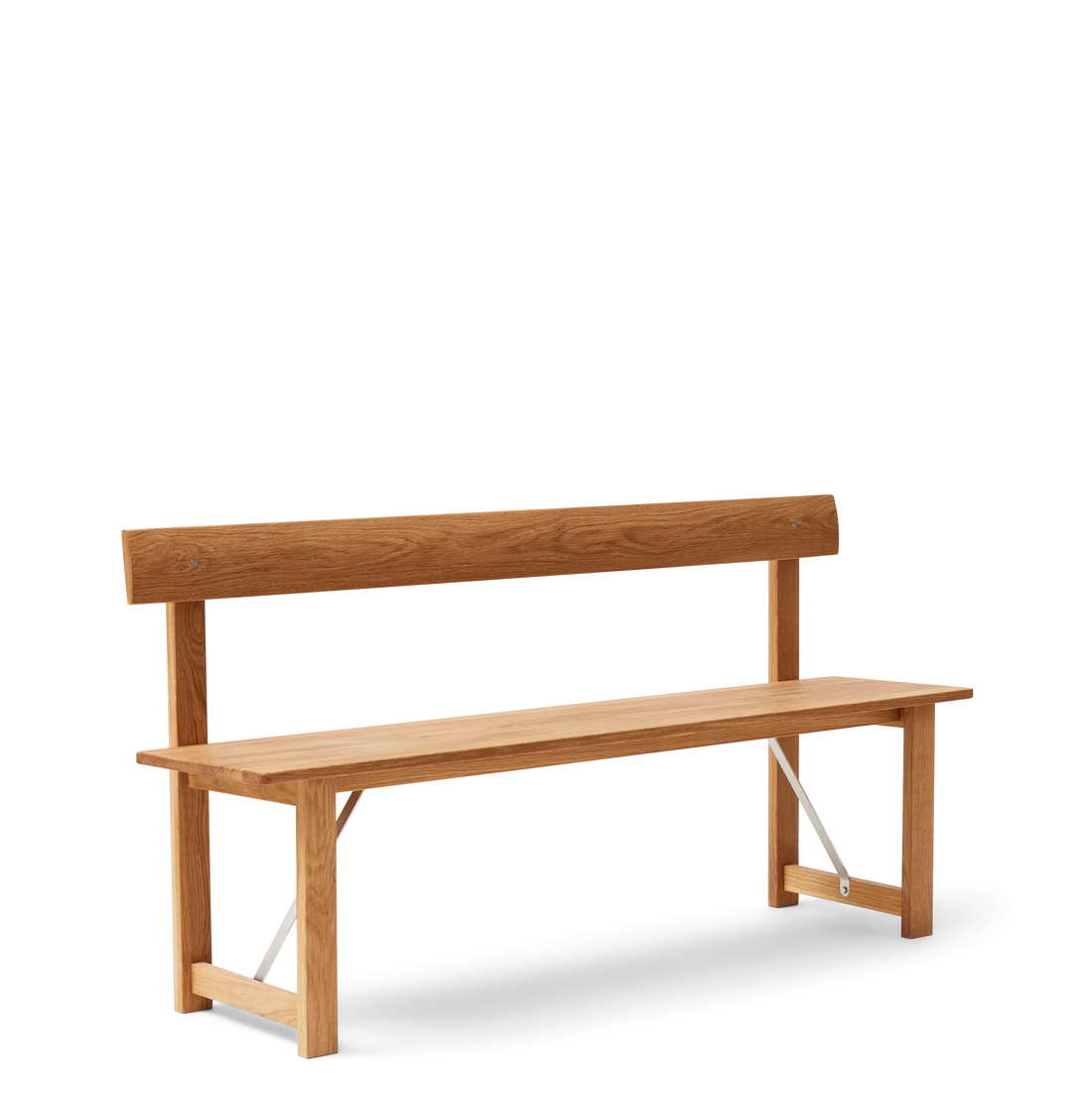 Position Bench 155, Oak — source: formandrefine.com