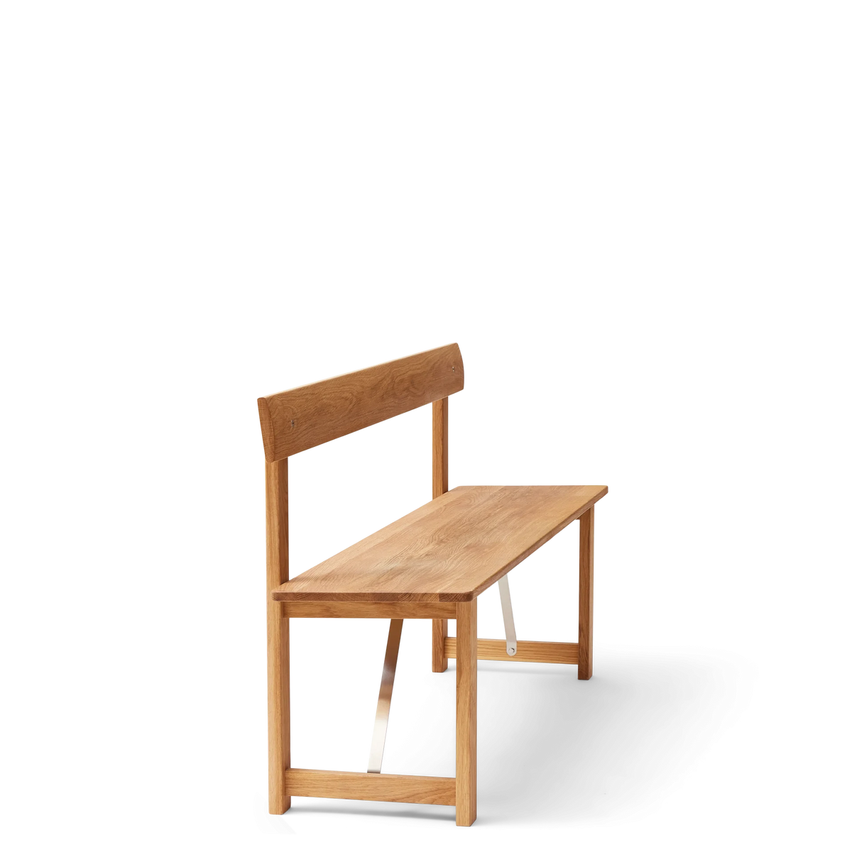Position Bench 155, Oak — source: formandrefine.com
