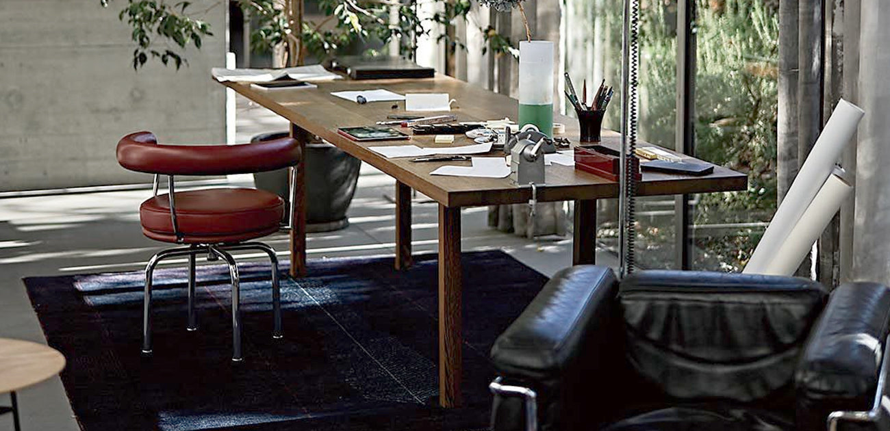 Peter Zumthor Atelier Working Table in the architect's working interior