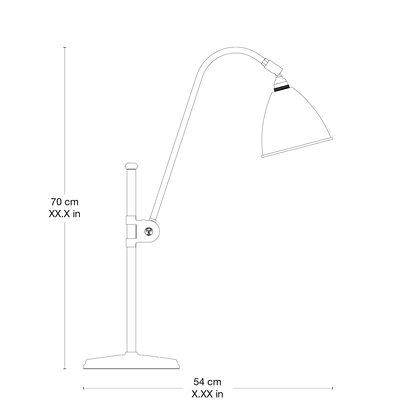 Bestlite BL1 Table Lamp — 2DFV 4323254 Front View - BL1 Table Lamp - Ø16