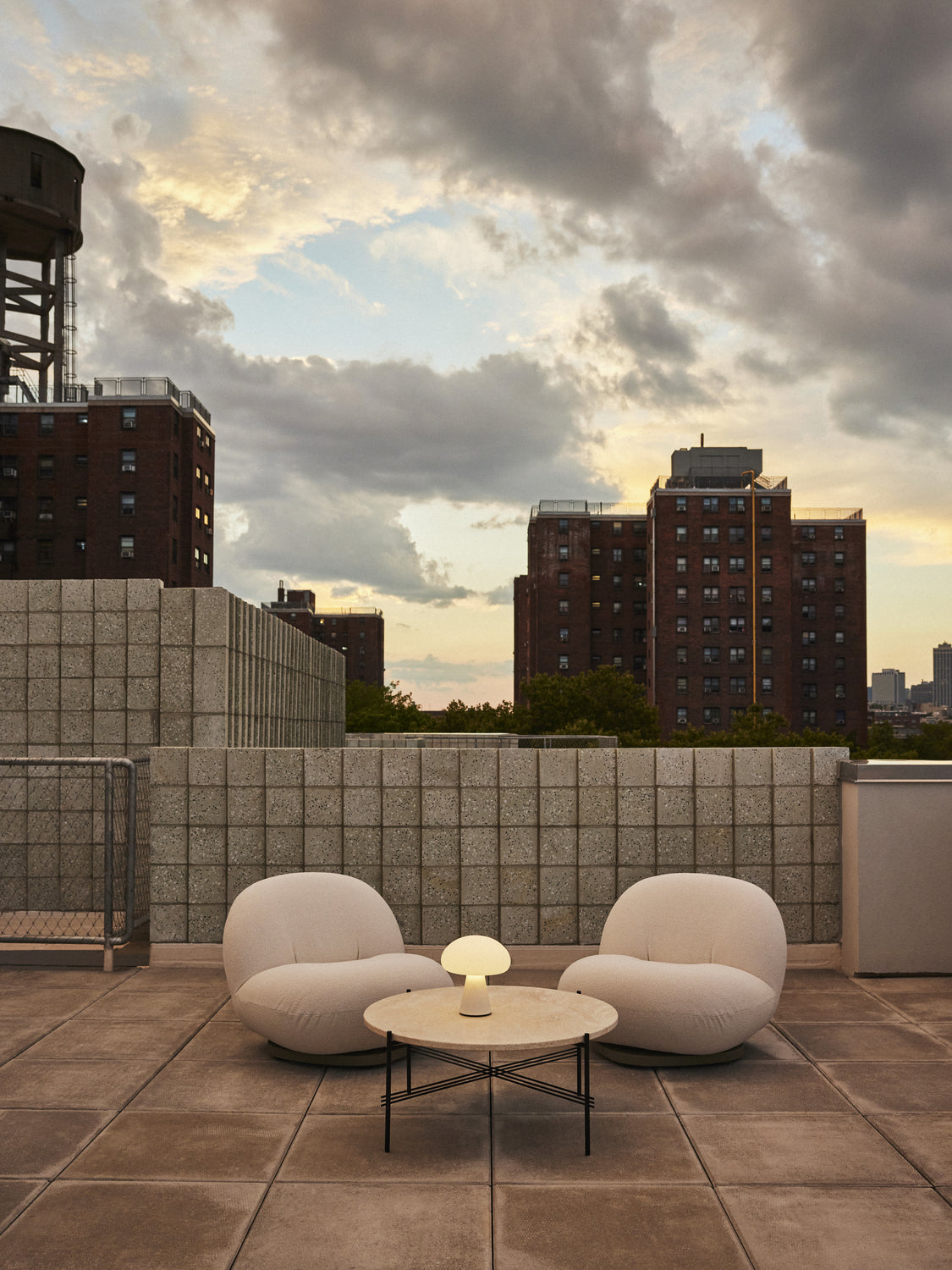 Pacha Outdoor Lounge Chair by GUBI — Lifestyle Images 6 of 7