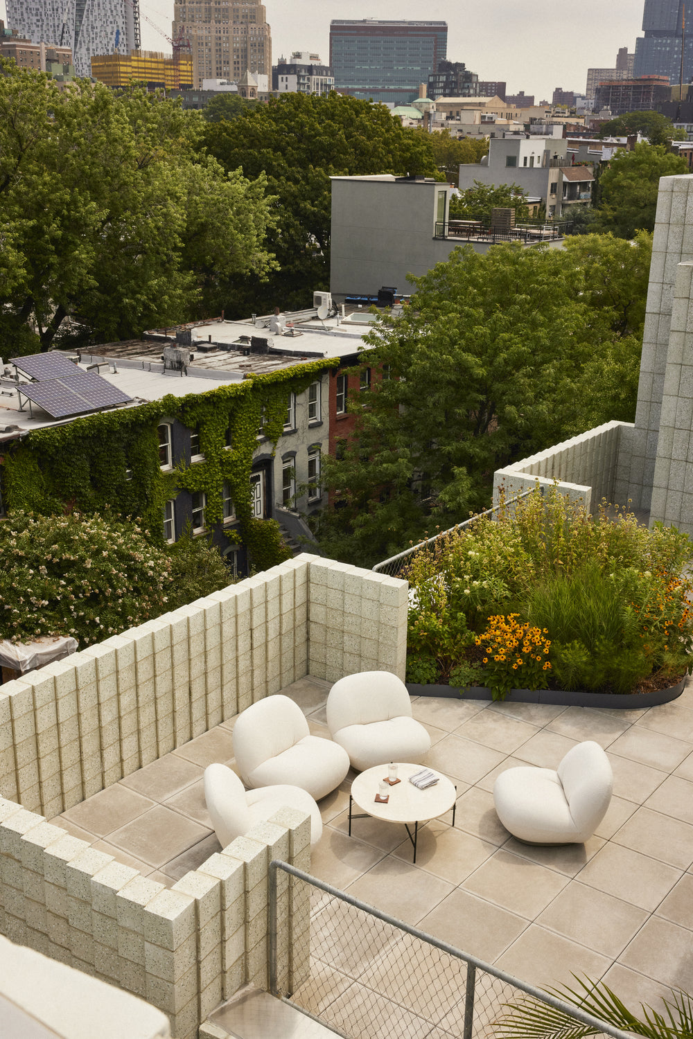 Pacha Outdoor Lounge Chair by GUBI — Lifestyle Images 4 of 7