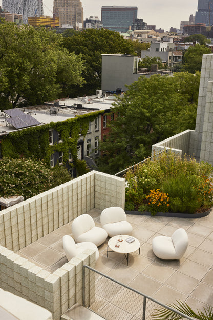 Pacha Outdoor Lounge Chair by GUBI — Lifestyle Images 4 of 7