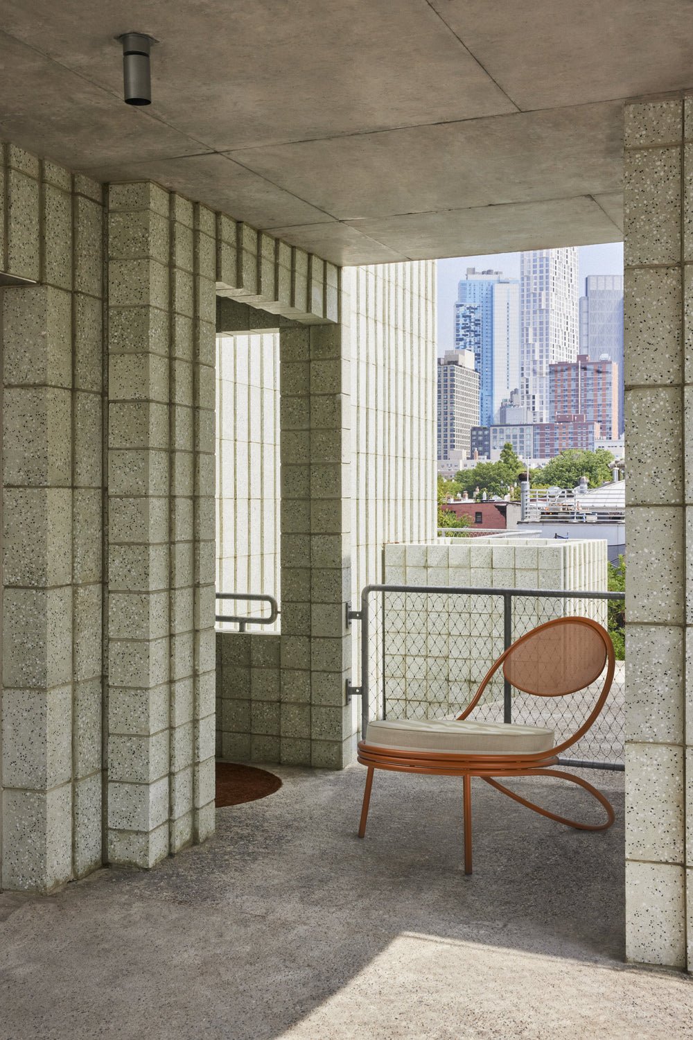 Copacabana Outdoor Lounge Chair by GUBI — Lifestyle Images 4 of 7