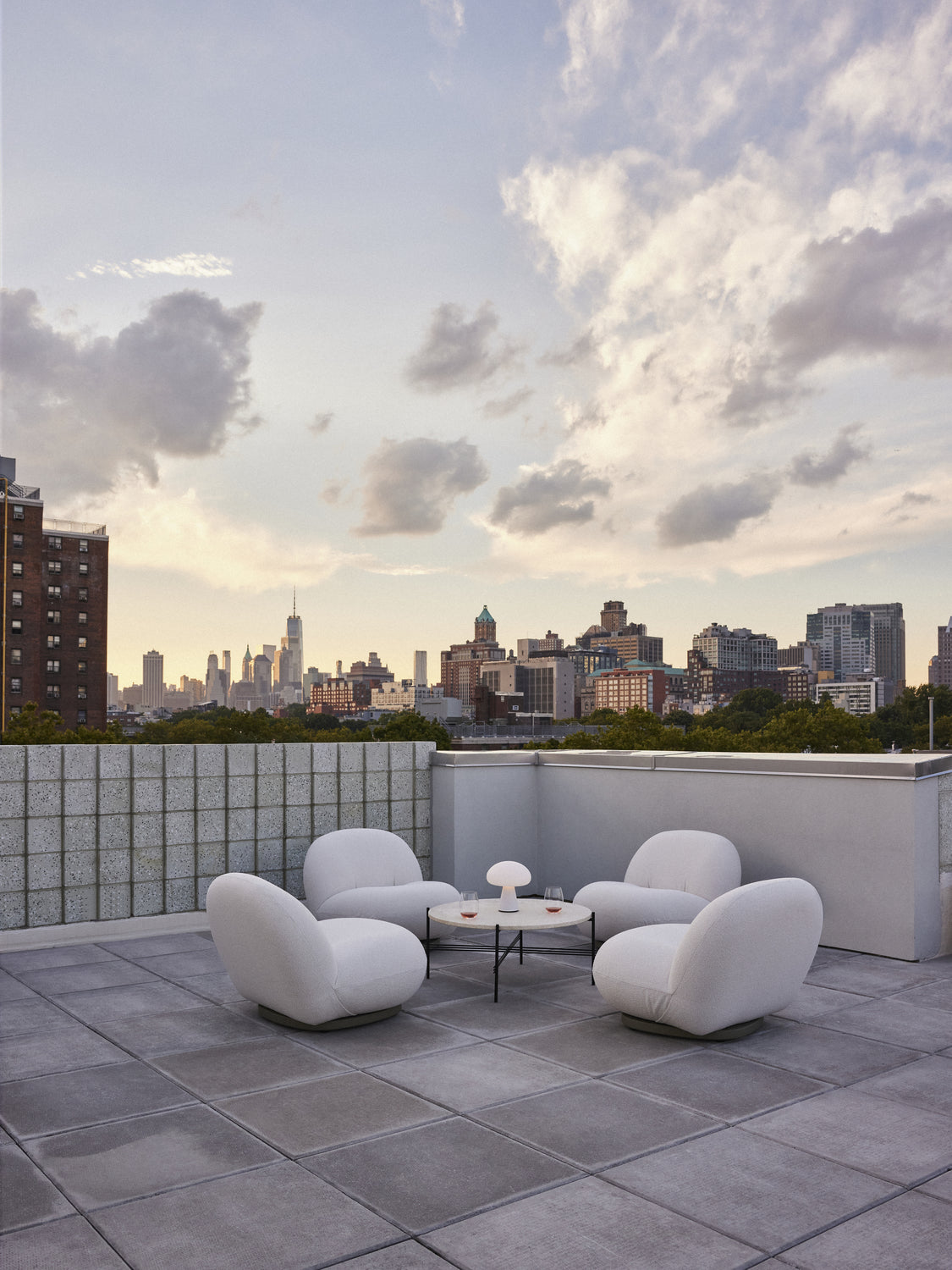 Pacha Outdoor Lounge Chair by GUBI — Lifestyle Images 5 of 7