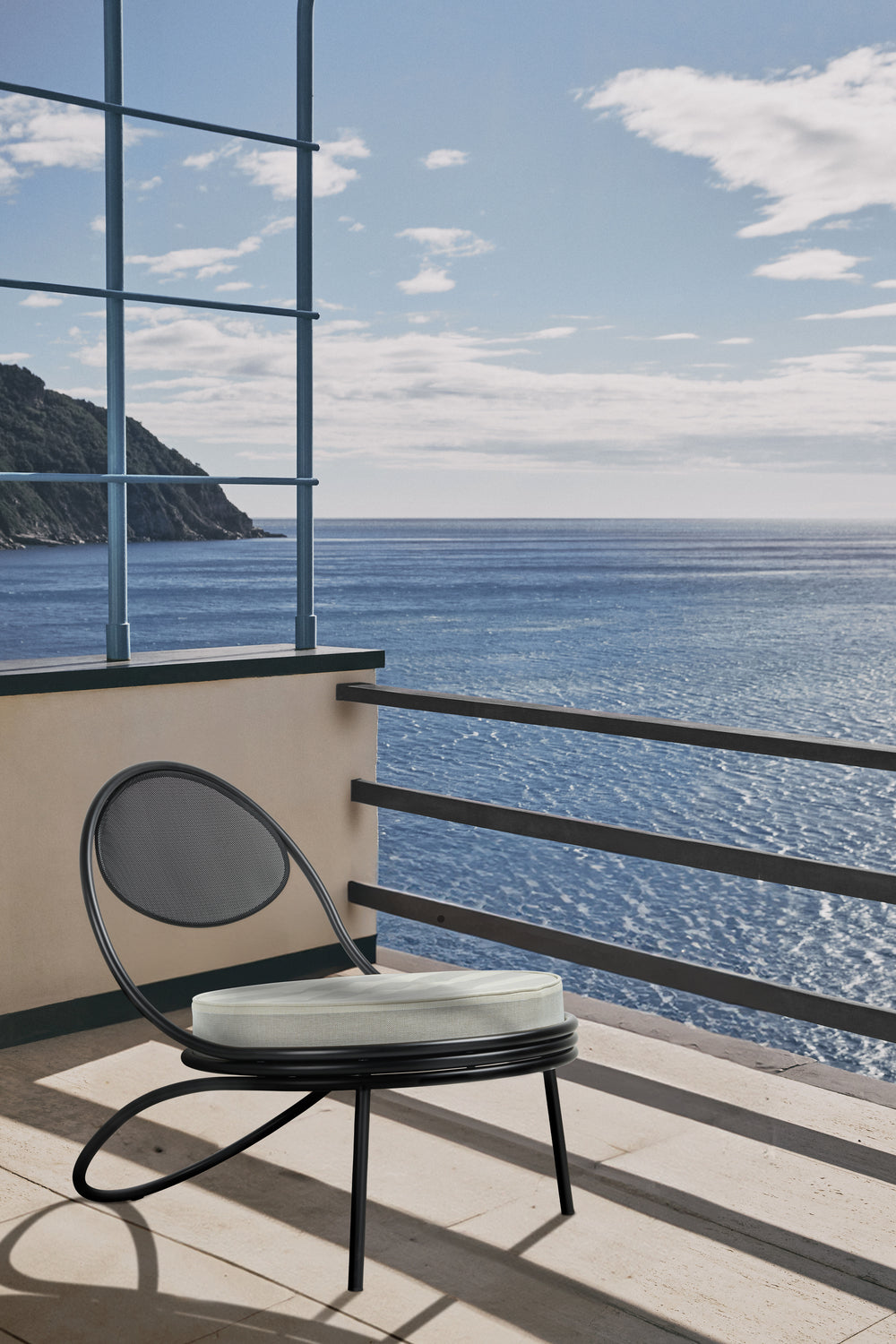 Copacabana Outdoor Lounge Chair by GUBI — Lifestyle Images 5 of 7