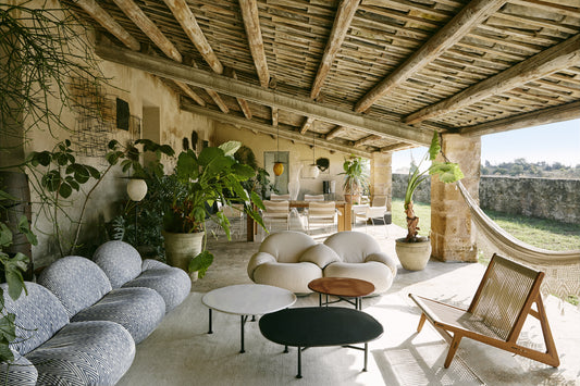 Satellite Outdoor Floor Lamp by GUBI — Lifestyle Images 2 of 6