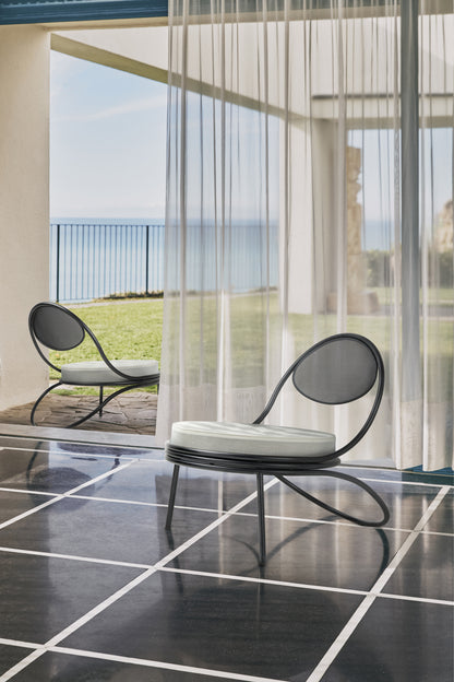 Copacabana Outdoor Lounge Chair by GUBI — Lifestyle Images 3 of 7