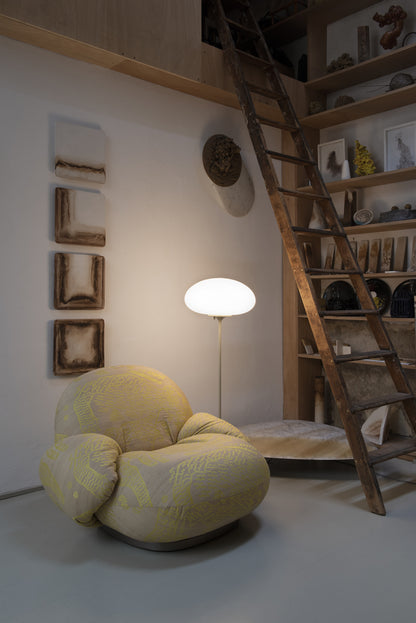 Pacha Lounge Chair with armrest by GUBI — Lifestyle Images 6 of 7