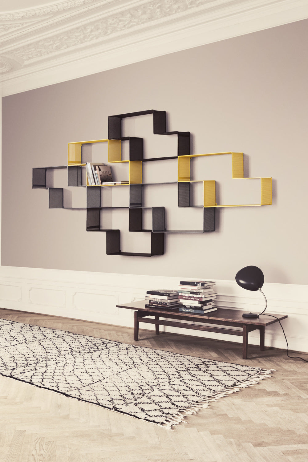GUBI Dedal Shelf by Mathieu Matégot - official product view