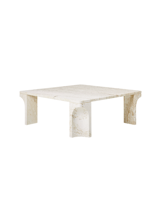 Doric Coffee Tables — F3Q Doric Coffee Table Square 80x80x30 Neutral White