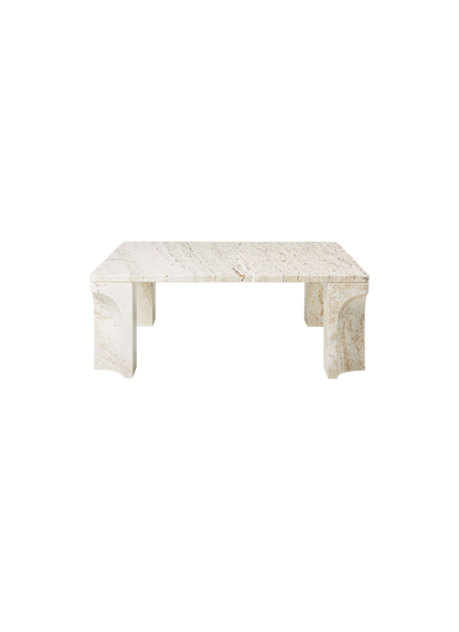 Doric Coffee Tables — FRT Doric Coffee Table Square 80x80x30 Neutral White