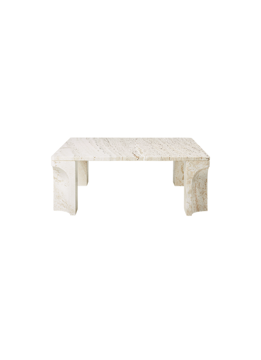 Doric Coffee Tables — FRT Doric Coffee Table Square 80x80x30 Neutral White
