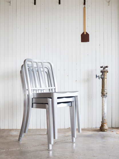 Heritage Stacking Chair — Emeco (source: emeco.net)