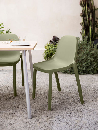 Broom Stacking Chair — Emeco (source: emeco.net)