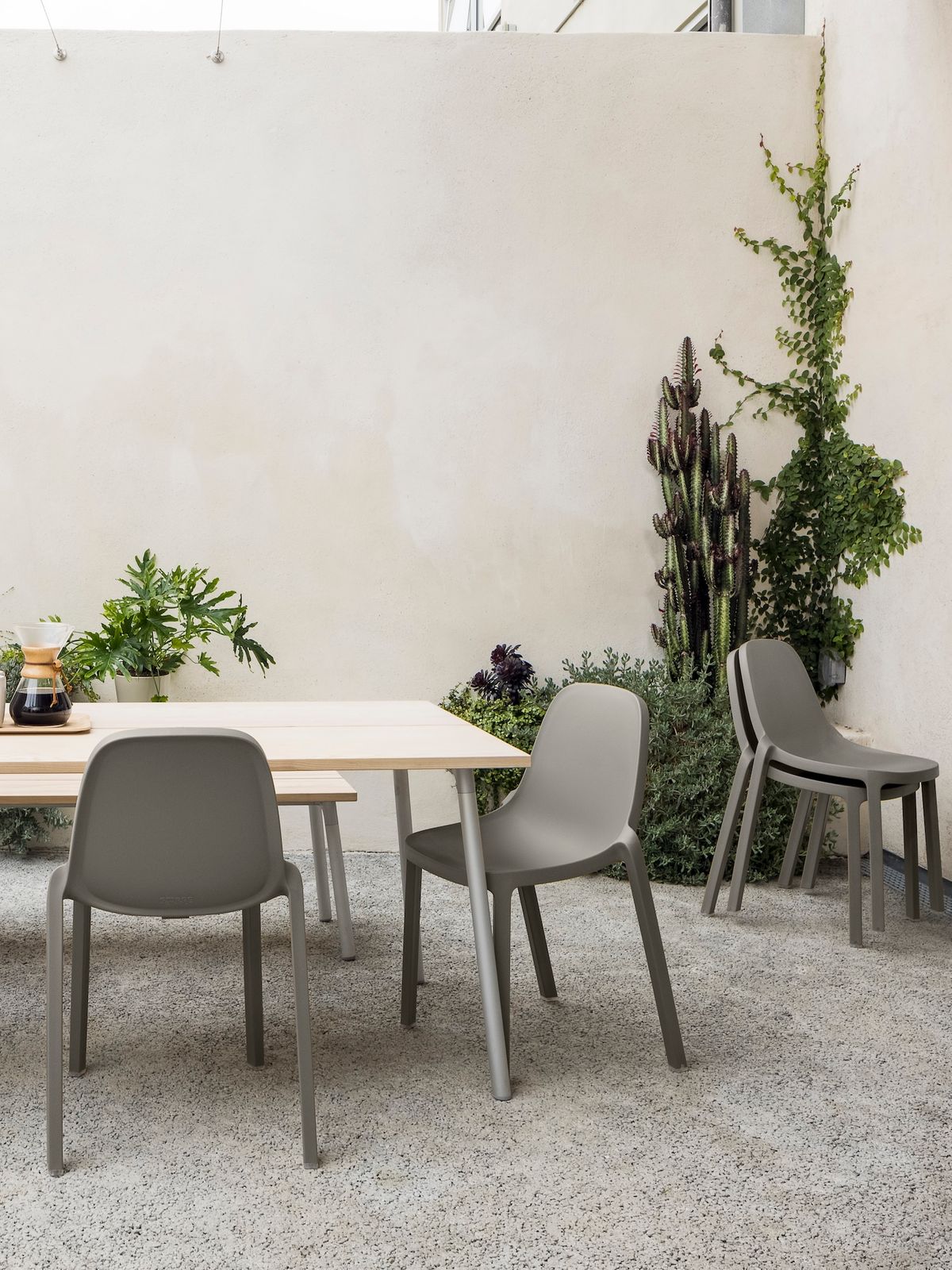 Broom Stacking Chair — Emeco (source: emeco.net)