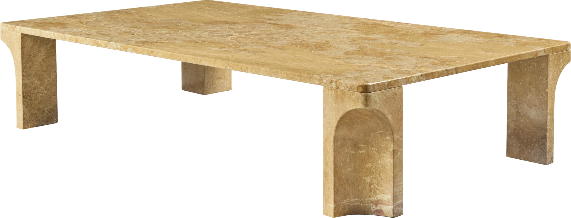 Doric Coffee Table, Square by GUBI — Packshots 3 of 7