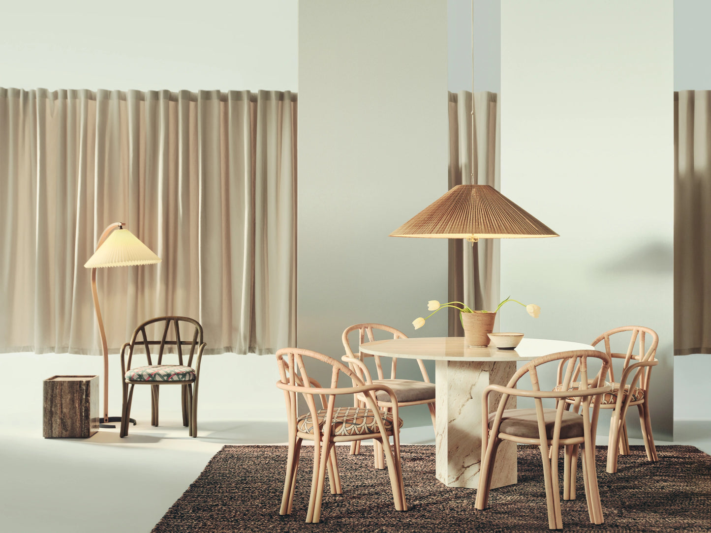 Timberline Floor Lamp by GUBI — Lifestyle Images 2 of 7