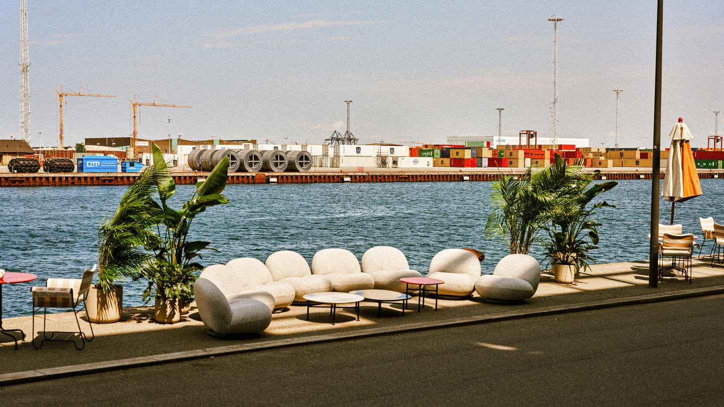 Pacha Outdoor Lounge Chair by GUBI — Lifestyle Images 3 of 7