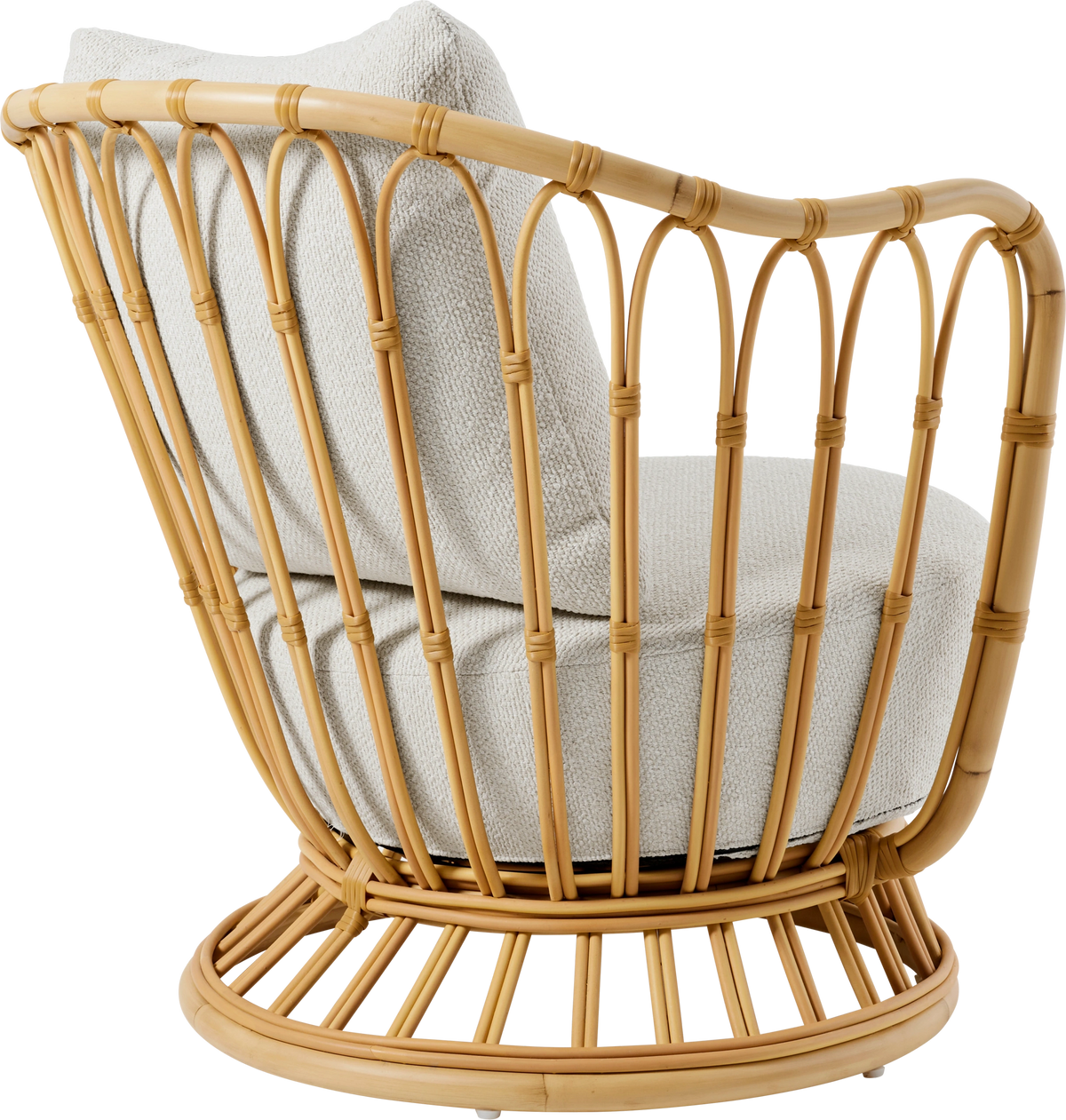 GUBI Grace Outdoor Chair in Natural Tone by Tove Kindt-Larsen - official product view