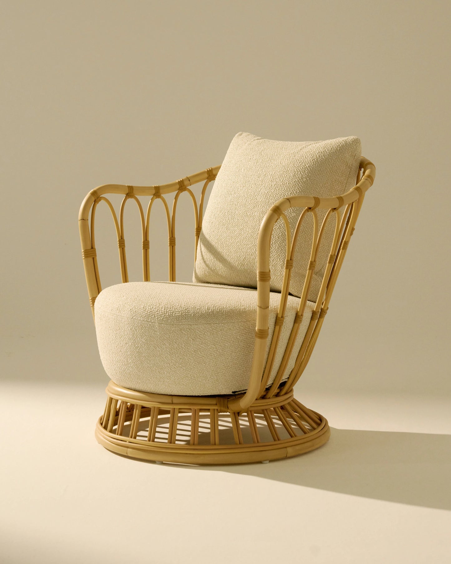 Grace Outdoor Chair in Natural Tone by GUBI — Lifestyle Images 3 of 7