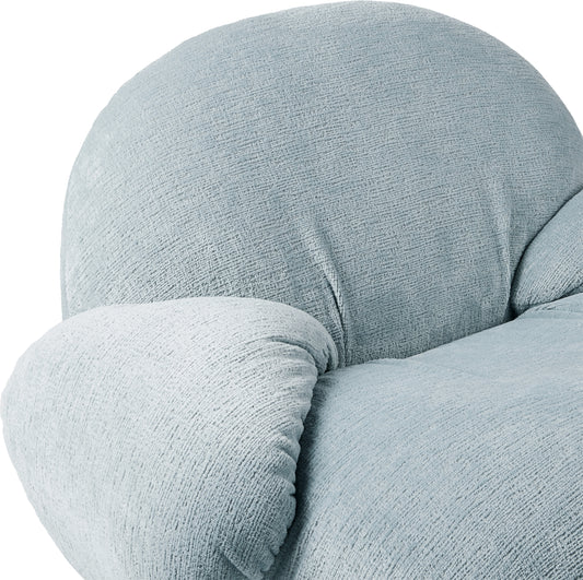 GUBI Pacha Lounge Chair with armrest by Pierre Paulin - official product view