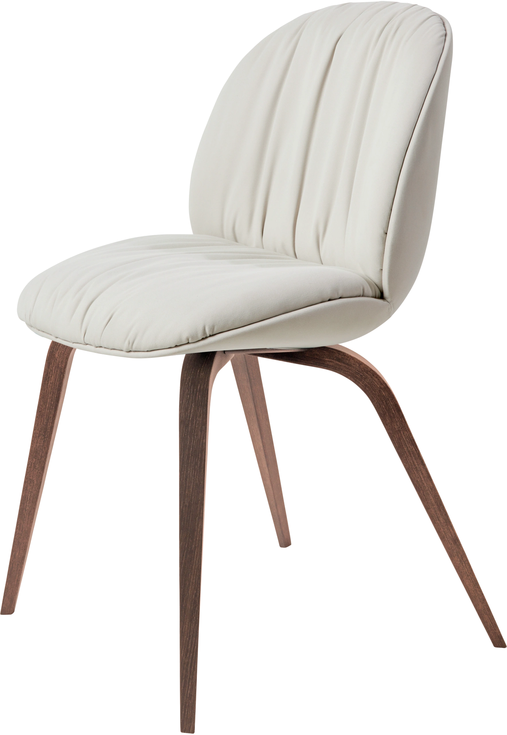 GUBI Beetle Soft Dining Chair by Bonderup & Thorup and Carlo De Carli and GamFratesi and Louis Weisdorf and OEO Studio and Paavo Tynell and Pierre Paulin and Space Copenhagen and Tobia Scarpa and Toko Among Friends - official product view