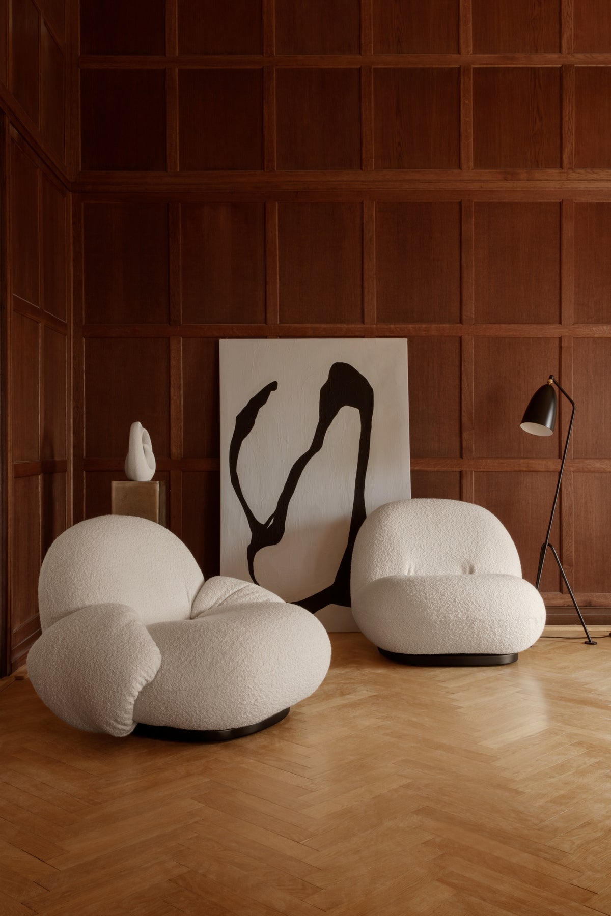 Pacha Lounge Chair with armrest by GUBI — Lifestyle Images 4 of 7