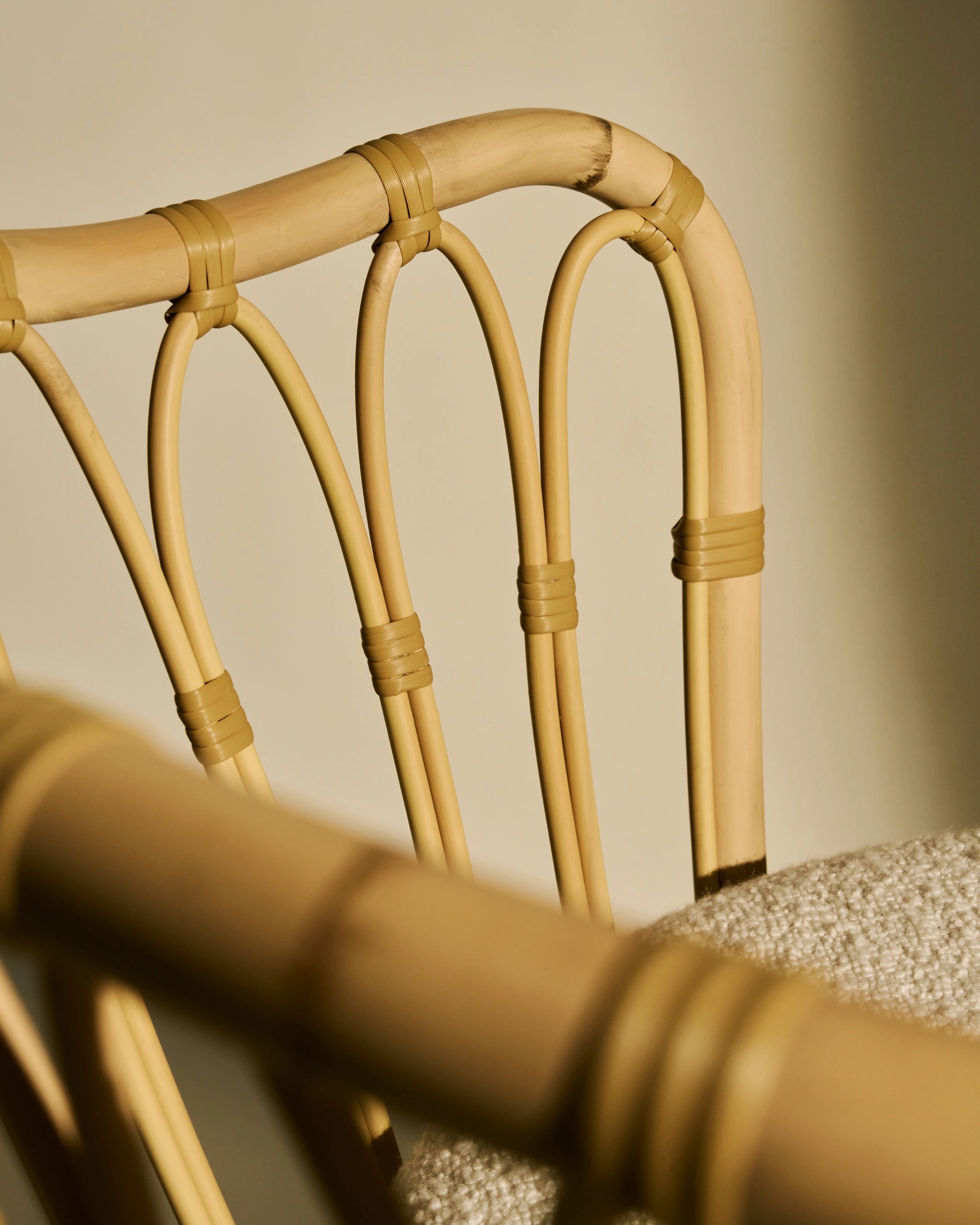 Grace Outdoor Chair in Natural Tone by GUBI — Lifestyle Images 5 of 7