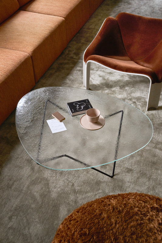 GUBI Pedrera in Structured Glass by Corsini & Ruiz Millet and Pierre Paulin - official product view