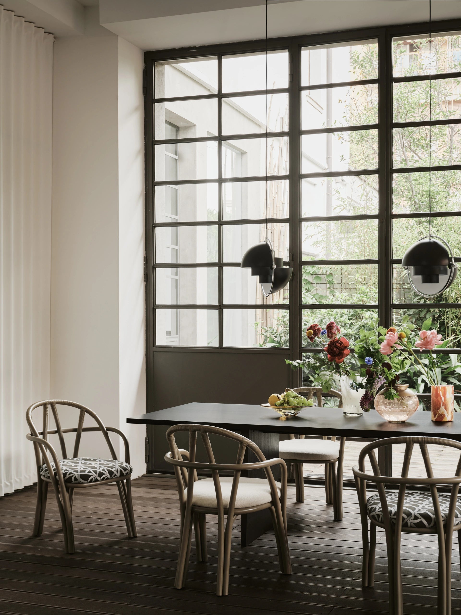 GUBI Private Dining Table by ADML Circle and GamFratesi and Louis Weisdorf and Mathieu Matégot and Space Copenhagen - official product view