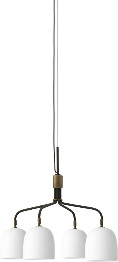 GUBI Howard Chandelier 4 Arm Short by Space Copenhagen - official product view