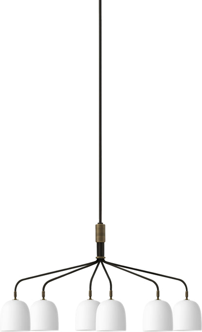 GUBI Howard Chandelier 6 Arm by Space Copenhagen - official product view