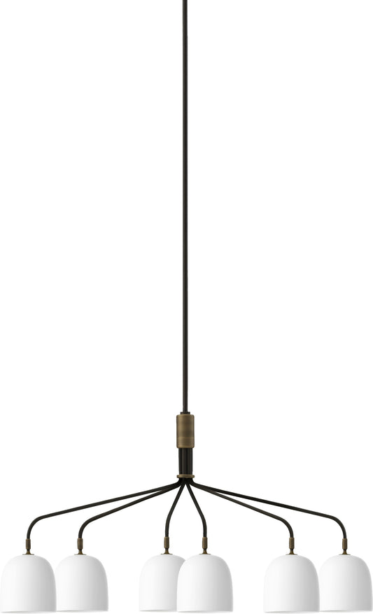 GUBI Howard Chandelier 6 Arm by Space Copenhagen - official product view