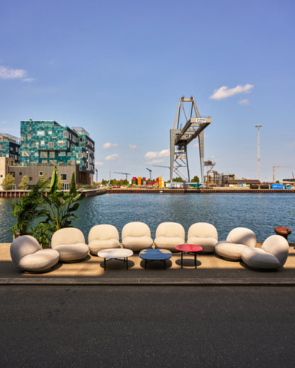 Pacha Outdoor Lounge Chair by GUBI — Lifestyle Images 2 of 7